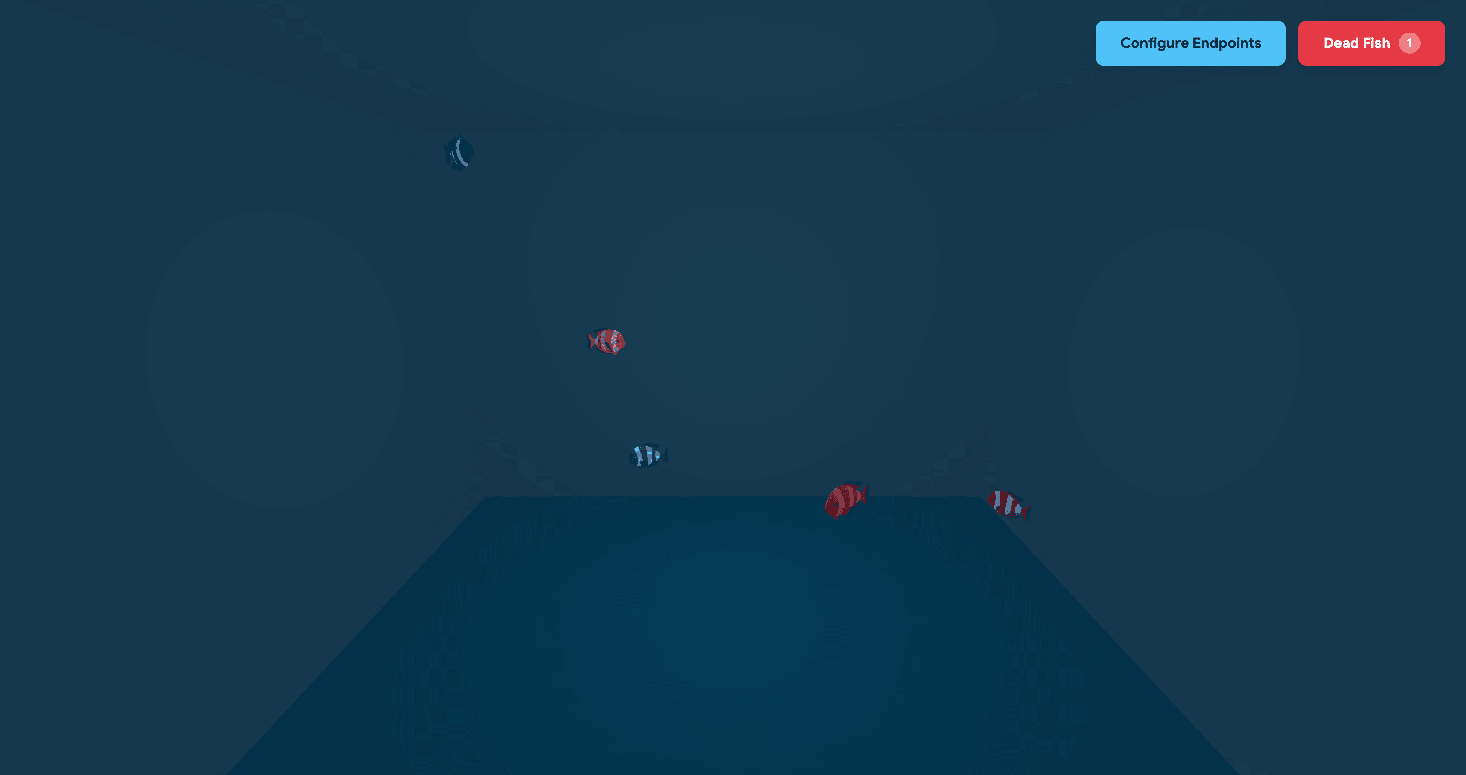 Screenshot of Fishtank's aquarium